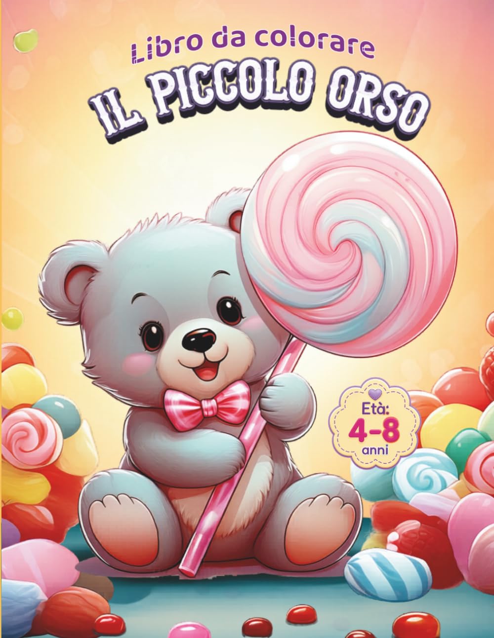 Il Piccolo Orso: Libro da colorare