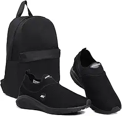 Tênis Ortopédico Unissex Tipo Meia Ascension + Mochila Basica | Calce Fácil, Leve, Confortável – Ideal para Caminhada, Academia e Uso Diário