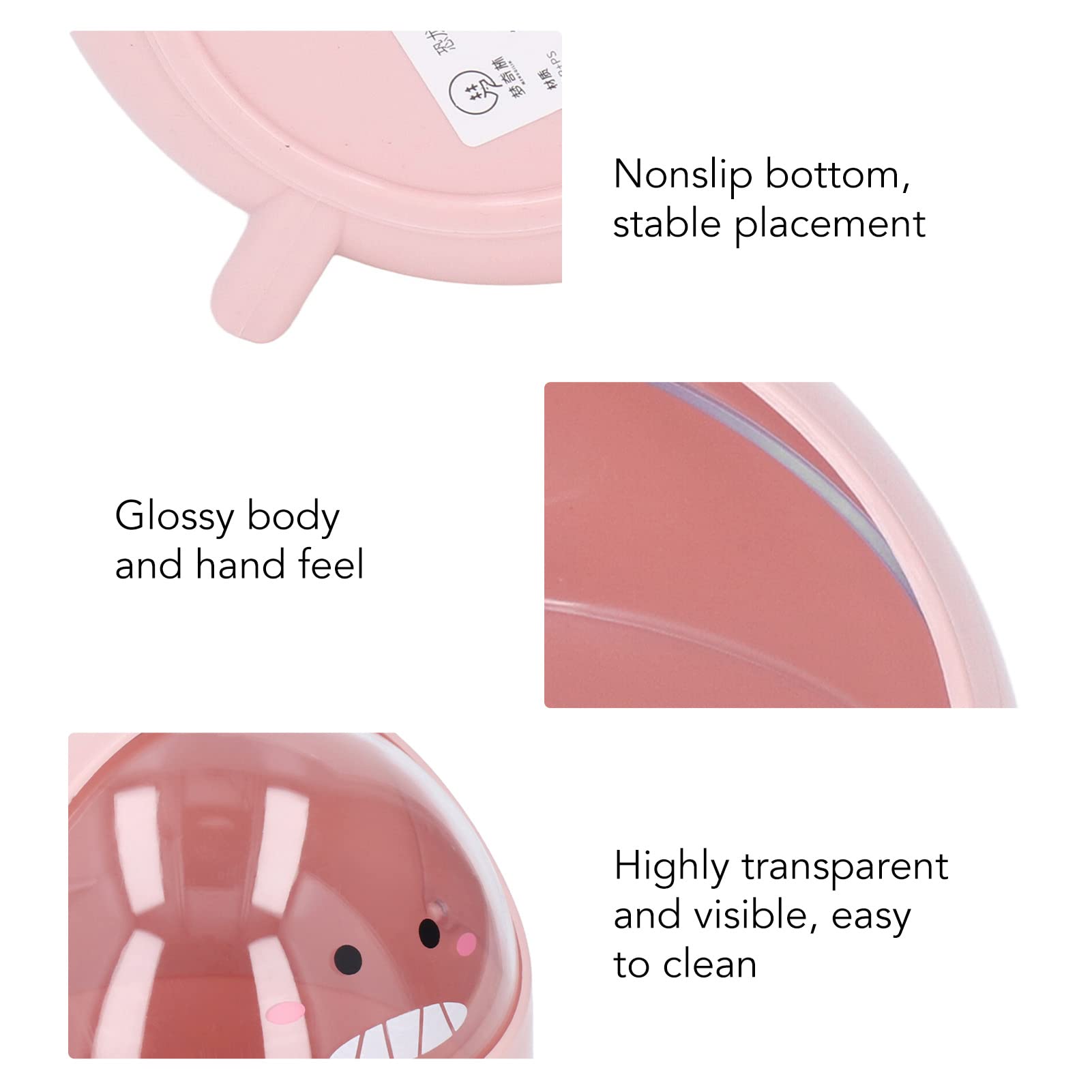 Poubelle Kawaii Avec Couvercle À Pédale Mignonne Poubelle À Papier Pour