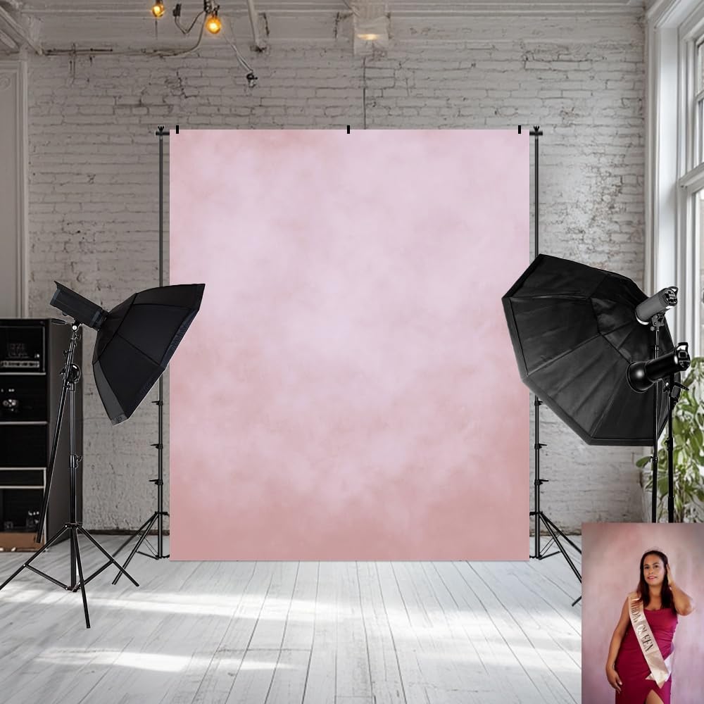 5x7ft Pink Backdrops Headshot Backdrops Pink Texture Backdrop Photography Family Newborns Party Decoration Studio Props