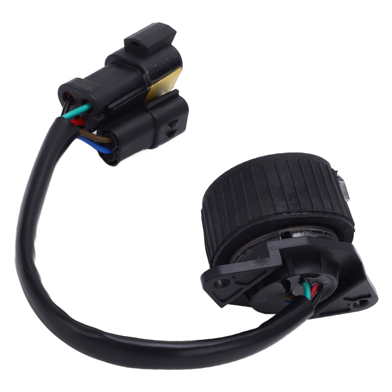 Interruttore della Manopola del Motore 'acceleratore Manopola Rotativa del Motore 'acceleratore Sensibile in Acciaio Legato ABS 21Q4‑20812 per Escavatore R 9