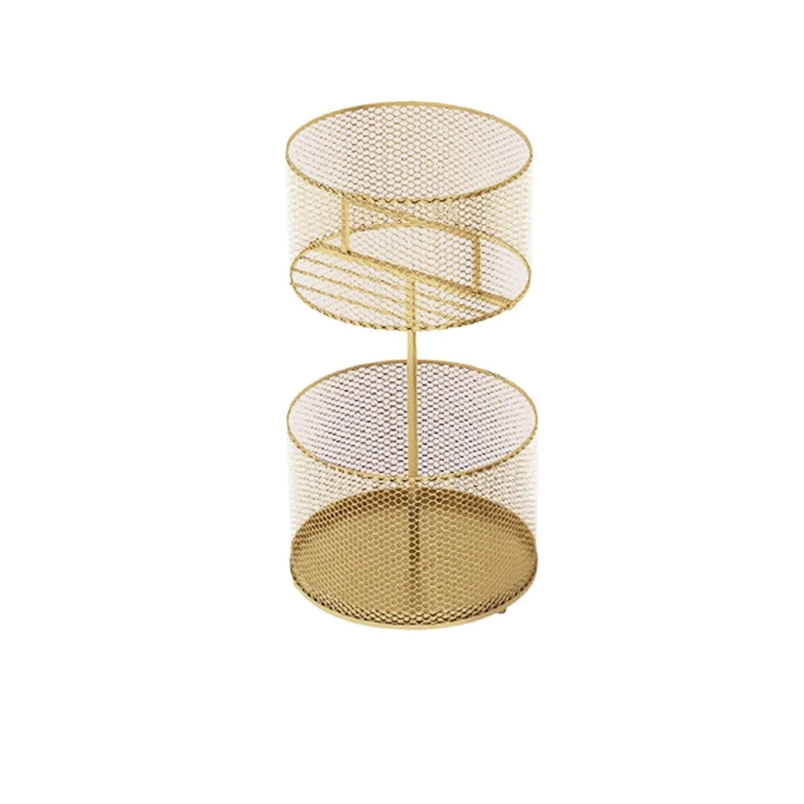 SDA287MZ Commercial-Grade High-Capacity Metal Umbrella Stand: Minimalist Design, Short Umbrellas Umbrella Stand Rack(Gold,Medium)