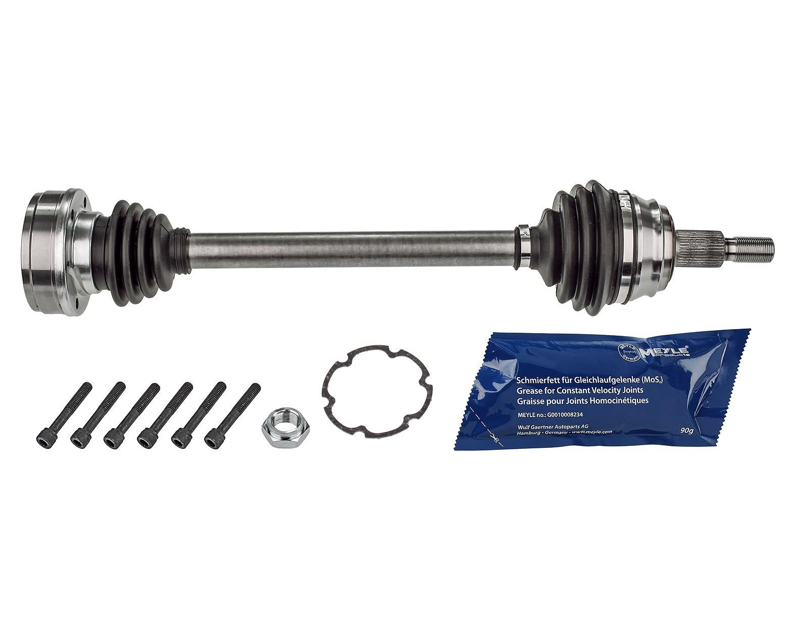 Front Left MEYLE 100 498 0652 Drive Shaft for AUDI,SEAT,SKODA,VW