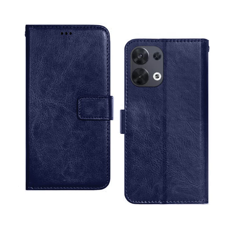 Inktree Oppo Reno 8 5G Flip Case with Card Pockets Complete Protection Flip Cover for Oppo Reno 8 5G - Blue (B0BCKSJL5D) Amazon Price History, Amazon Price Tracker