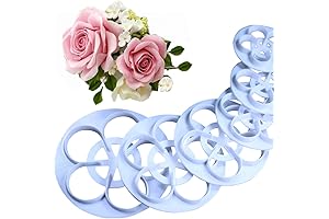 Rose Flower Cutters Set: Elevate Your Cake Crafting