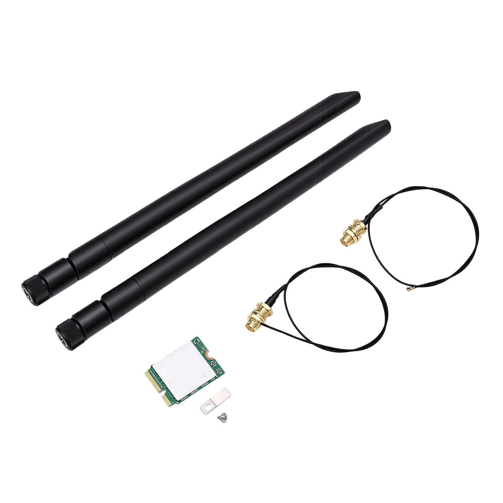 Bewinner Scheda Adattatore Wireless WiFi7 5,8 Gbps Tri Band M.2 2x2