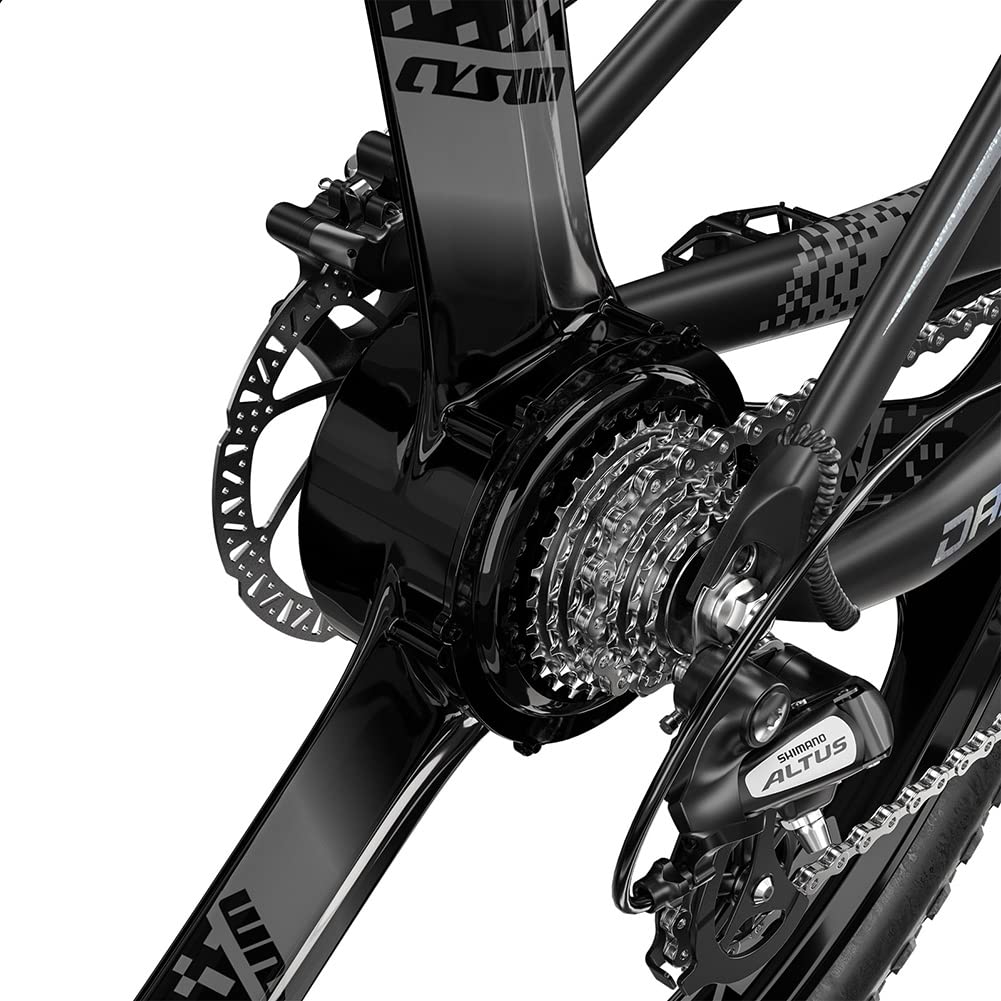 MTB bicicletta elettrica montagna adulti, 29" off-road electric bike, bici elettrica fuoristrada uomo, 75Nm unisex mountain ebike, Li-batteria rimovibile 48V 14Ah gamma 90-120km