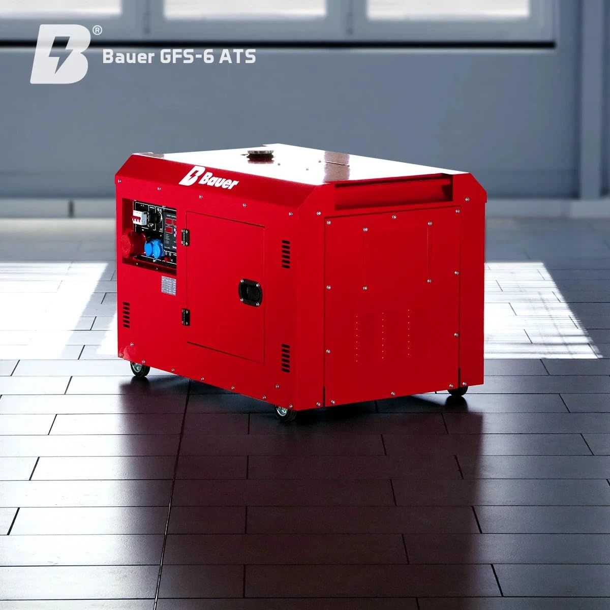 Bauer GFS-6, ATS, 230/400 Volt, Notstromgenerator/Notstromaggregat, Diesel