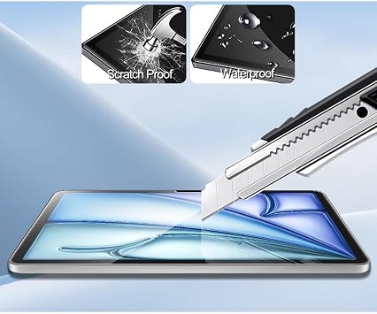 Engo Apple iPad Air 11 inç Mat Ekran Koruyucu Şeffaf M2 M3 M4 ile Uyumlu