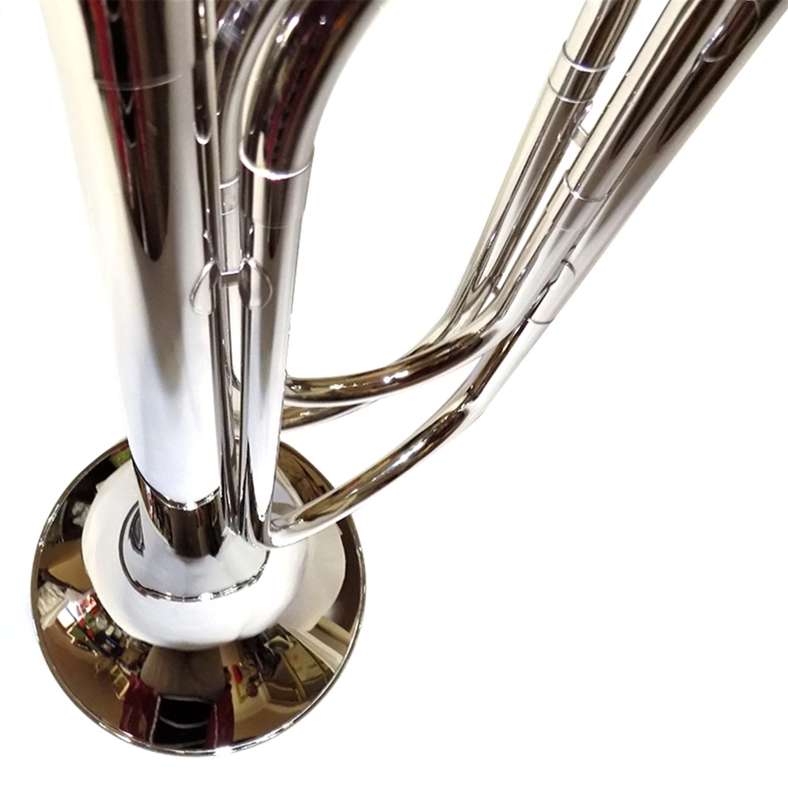 Instrumento de Latão Trompetas Para Estudiantes Bb Bugle Horn Con Bolsa Niquelado Bugle Horn Instrumentos Musicales Trompeta Bugle
