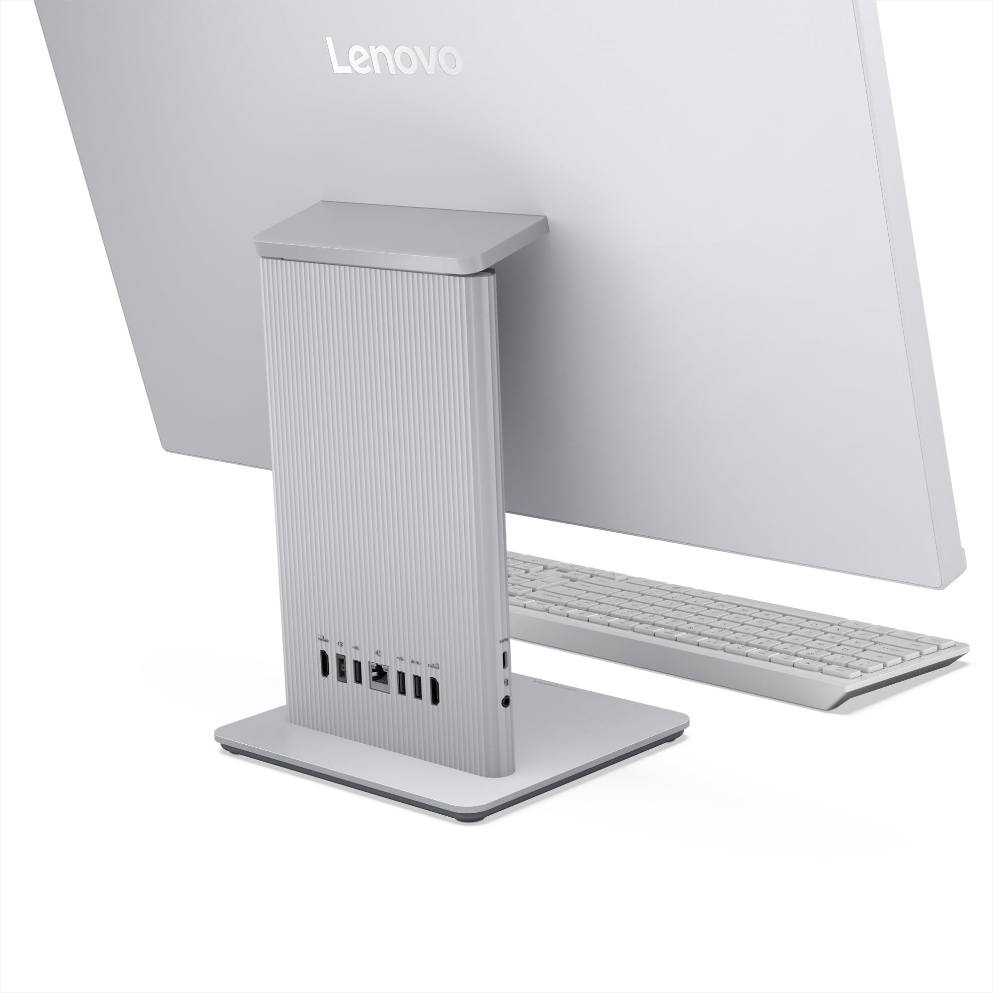 Lenovo IdeaCentre AIO 27IRH9 - Ordinateur de Bureau Tout-en-Un 27" FHD (Intel Core i5-13420H, 16Go RAM, 1To SSD, Graphique Intel UHD Intégrée, Windows 11 Home) Clavier AZERTY et Souris USB - Gris