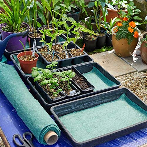 Smart Garden Products Moisture Matting - Green, 0.6m x 1 Sold By the Metre - Capillary Matting - Tray Liner