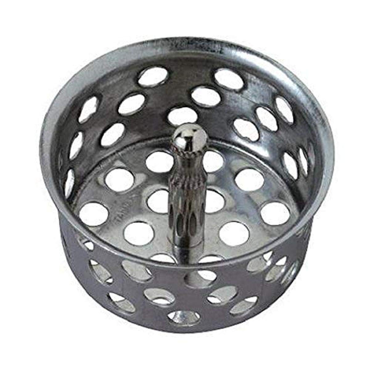 Master Plumber Sink Strainer 1-1/2-Inch Metal Crumb Cup with Post