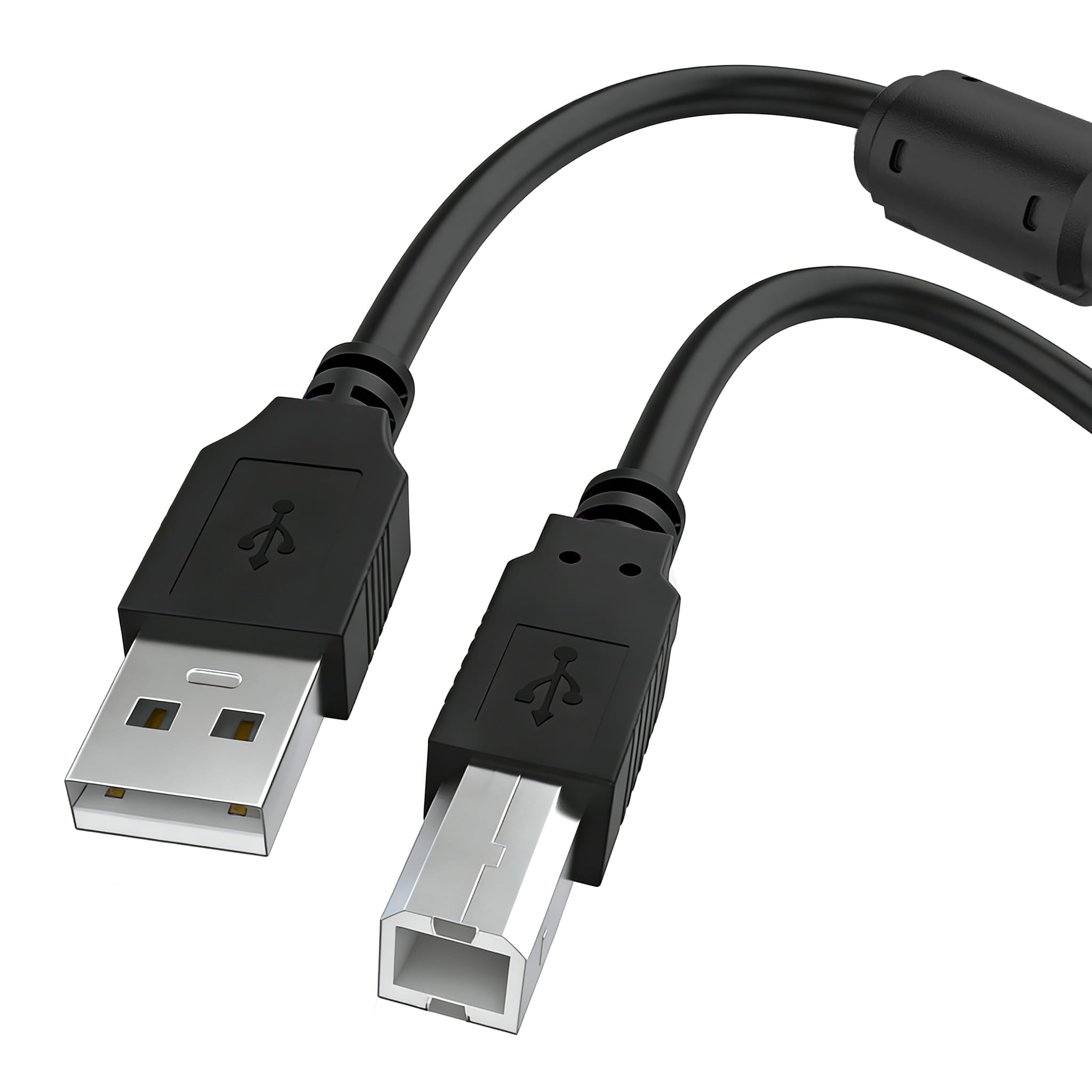 Amazon.com: Puiixur Replacement USB A to USB B Printer Cable Cord