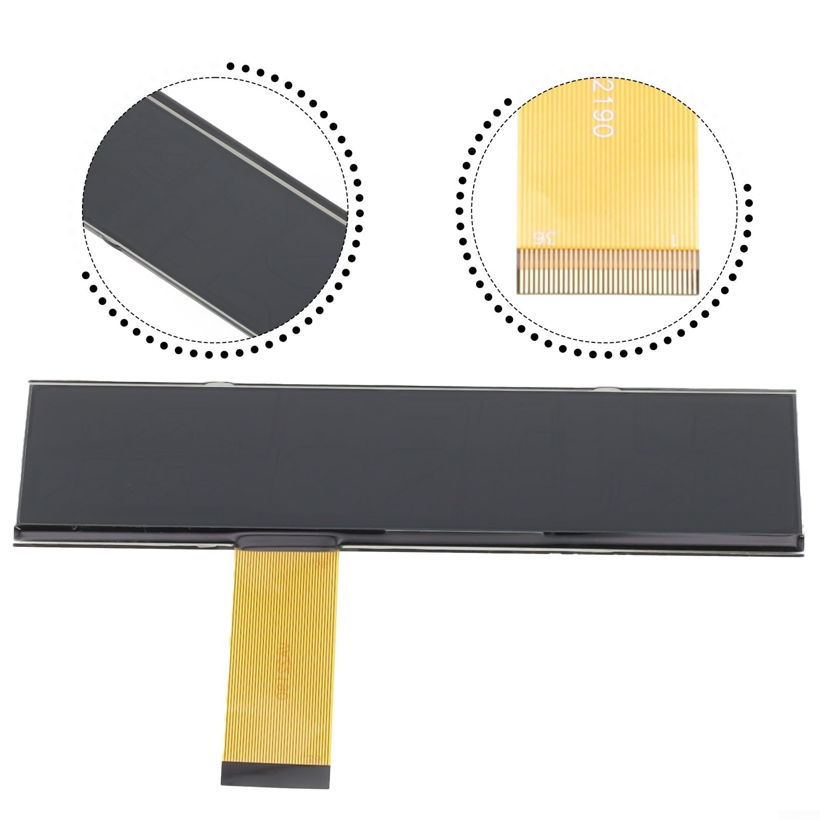 Display per Microcar MC1/MC2/M.Go e Ligier X-Too JS28 Instrument Cluster, sostituzione schermo LCD a 36 pin, compatibile con 200402107007 200908412 P50V4 JS28V1