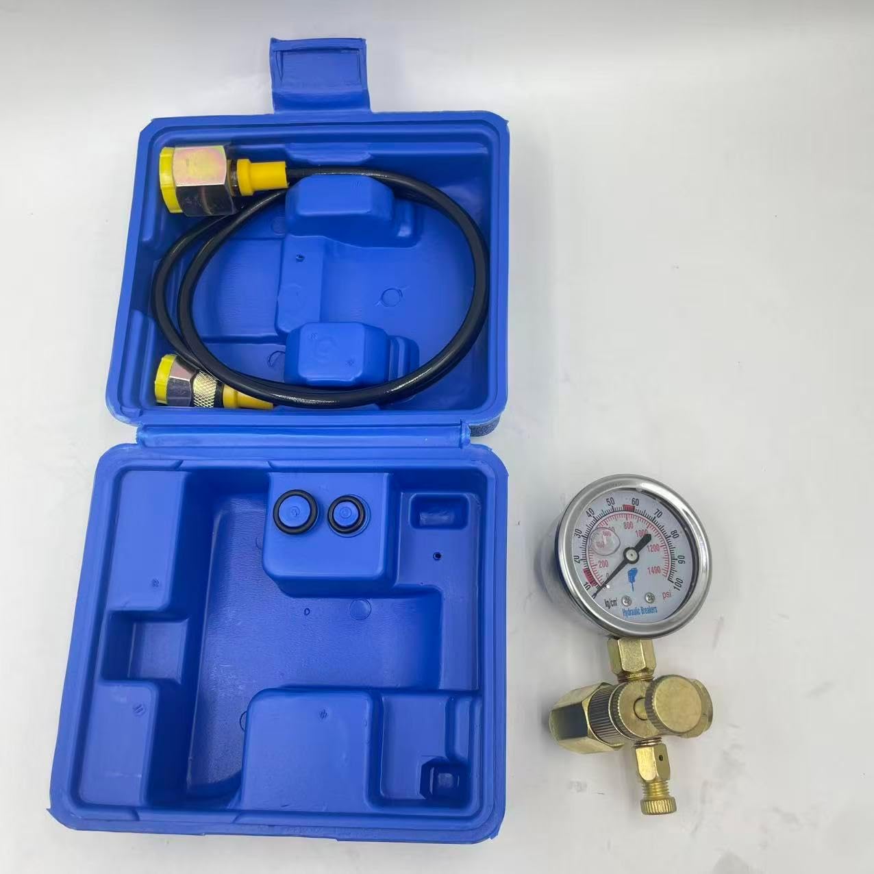 Cylinder for Excavator Breaker, Gun Head 4L 8L Inflatable Steel Cylinder, Nitrogen Meter,Nitrogen Valve