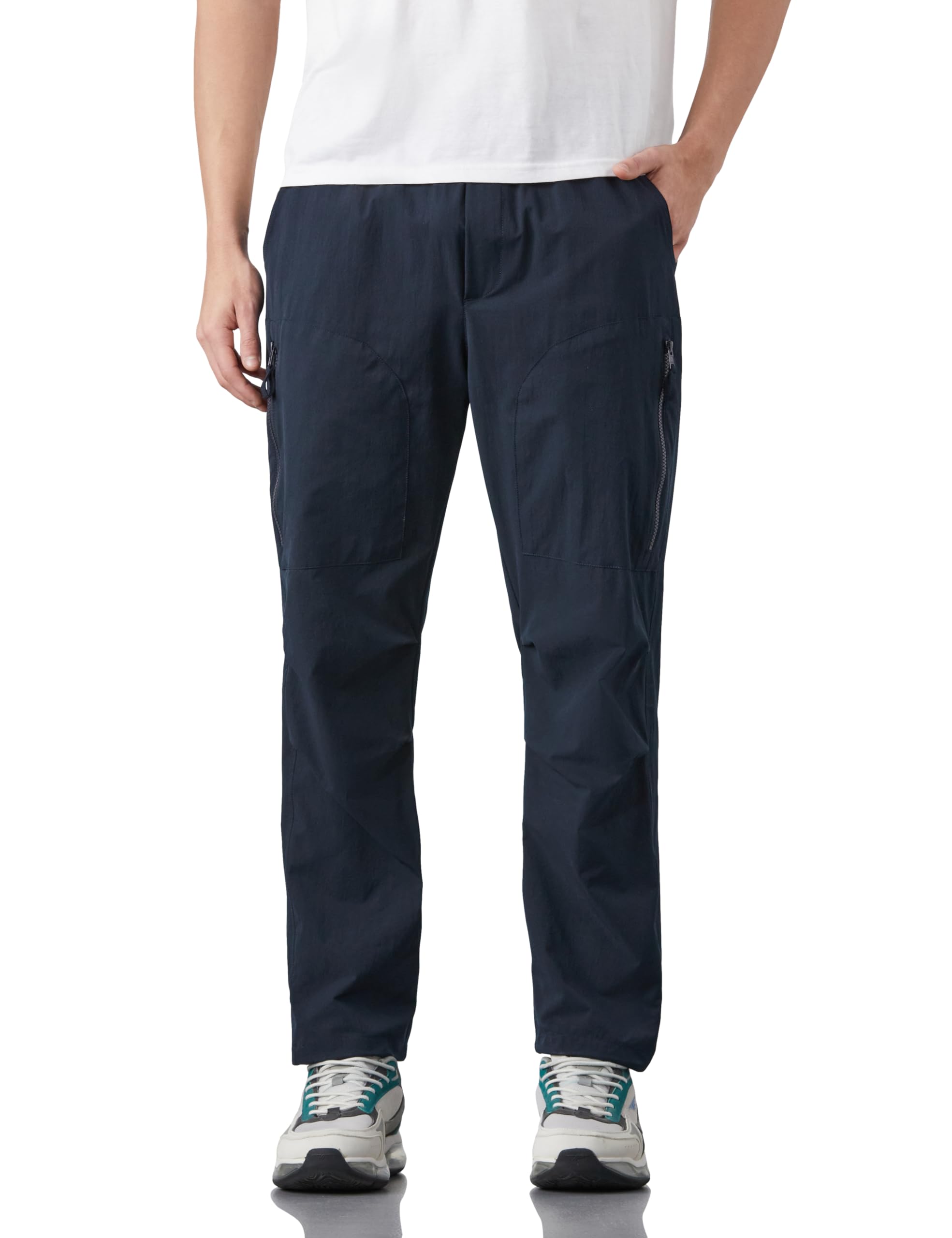 Men's Relaxed Fit Athleisure Jogger Cargo Trouser (Elasticated Waistband)