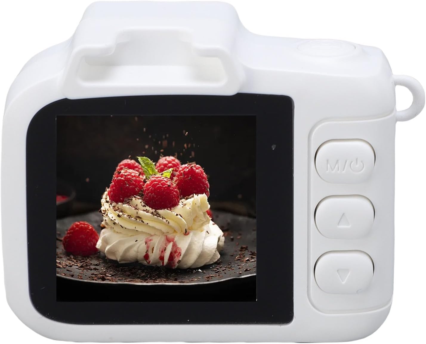 Digital Camera, Multiple Filter Travel Digital Camera with Wristband, 2MP 1080p Colour Screen, 200mAh Battery, Type C Charge for Boys Girls Children