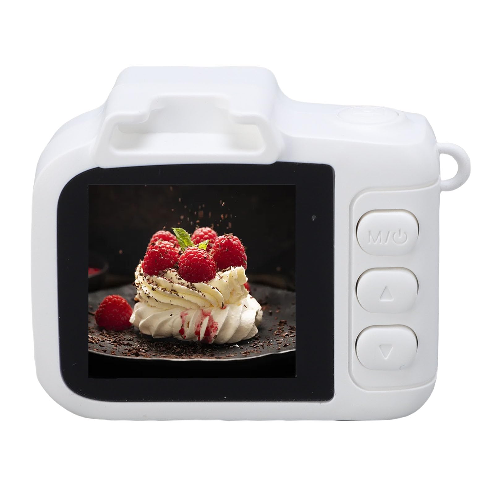 Digital Camera, Multiple Filter Travel Digital Camera with Wristband, 2MP 1080p Colour Screen, 200mAh Battery, Type C Charge for Boys Girls Children