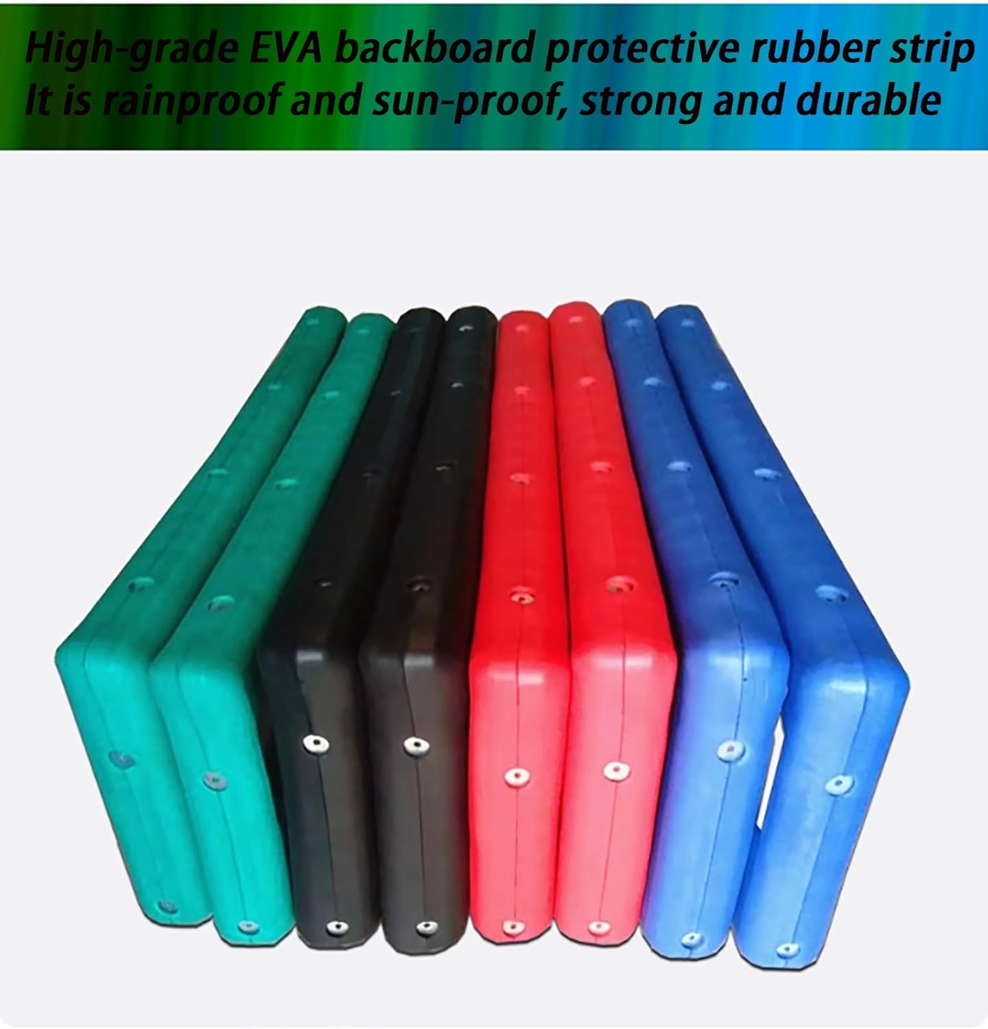 Backboard Protective Strip, Shock-Absorbing Rim Protector, Basketball Backboard Edge Guard, for Hoop Padding for Indoor/Outdoor