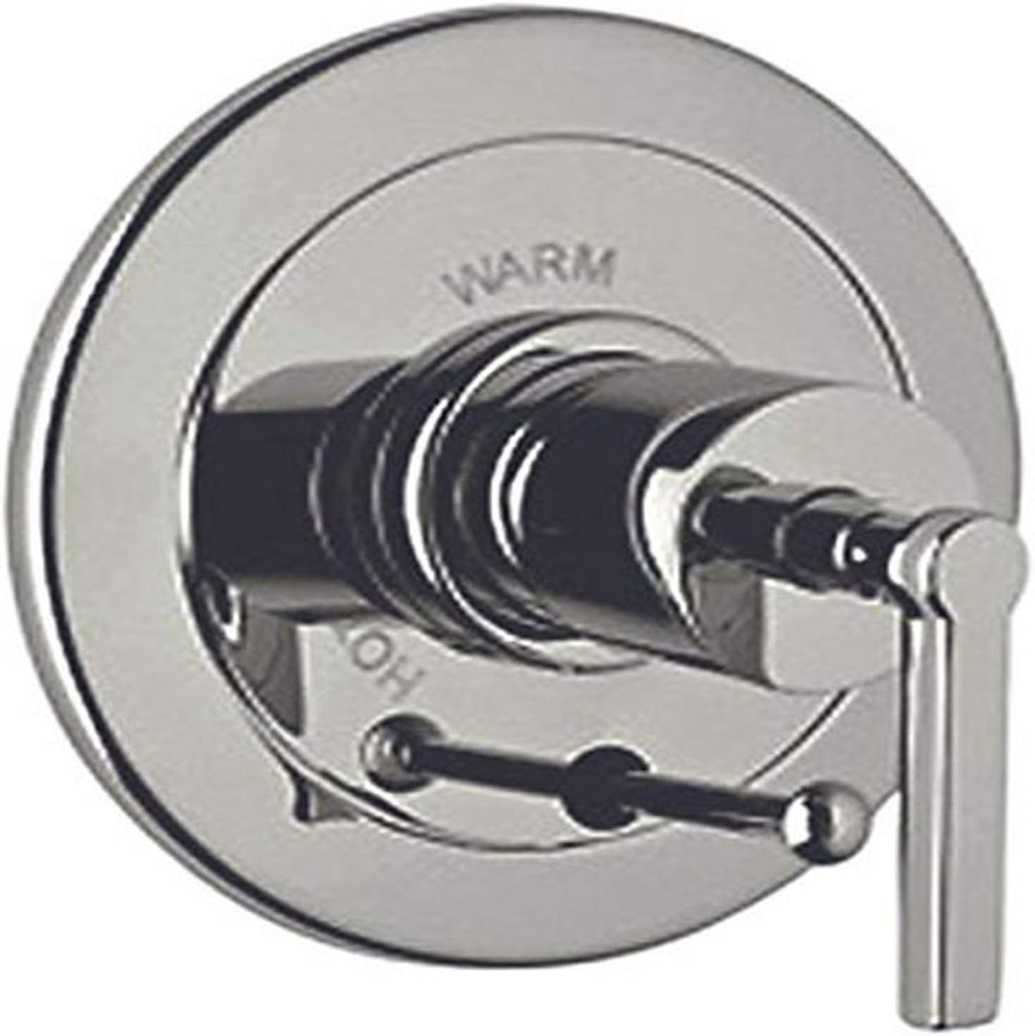 Rohl A7200XMSTN Modern Bath Lombardia Integra Ted Pressure Balance Trim with Diverter Cross Handle