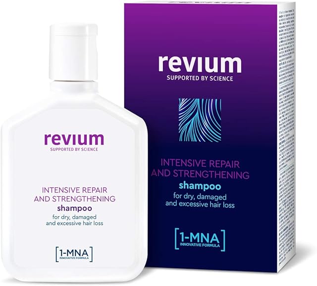 Revium Deep Repair Intensive Anti-Hair Loss Shampoo with 1-MNA Molecule for Dry And Damaged Hair, 200 ml