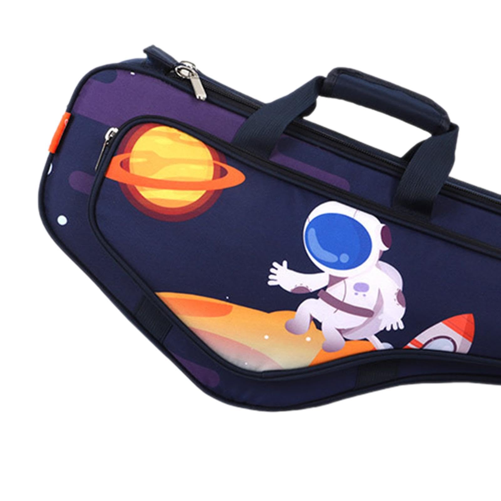 budiniao Zaino per sassofono con maniglia, borsa leggera per il trasporto, facile da trasportare ovunque, da indossare a tracolla o come zaino. La custodia per sassofono è