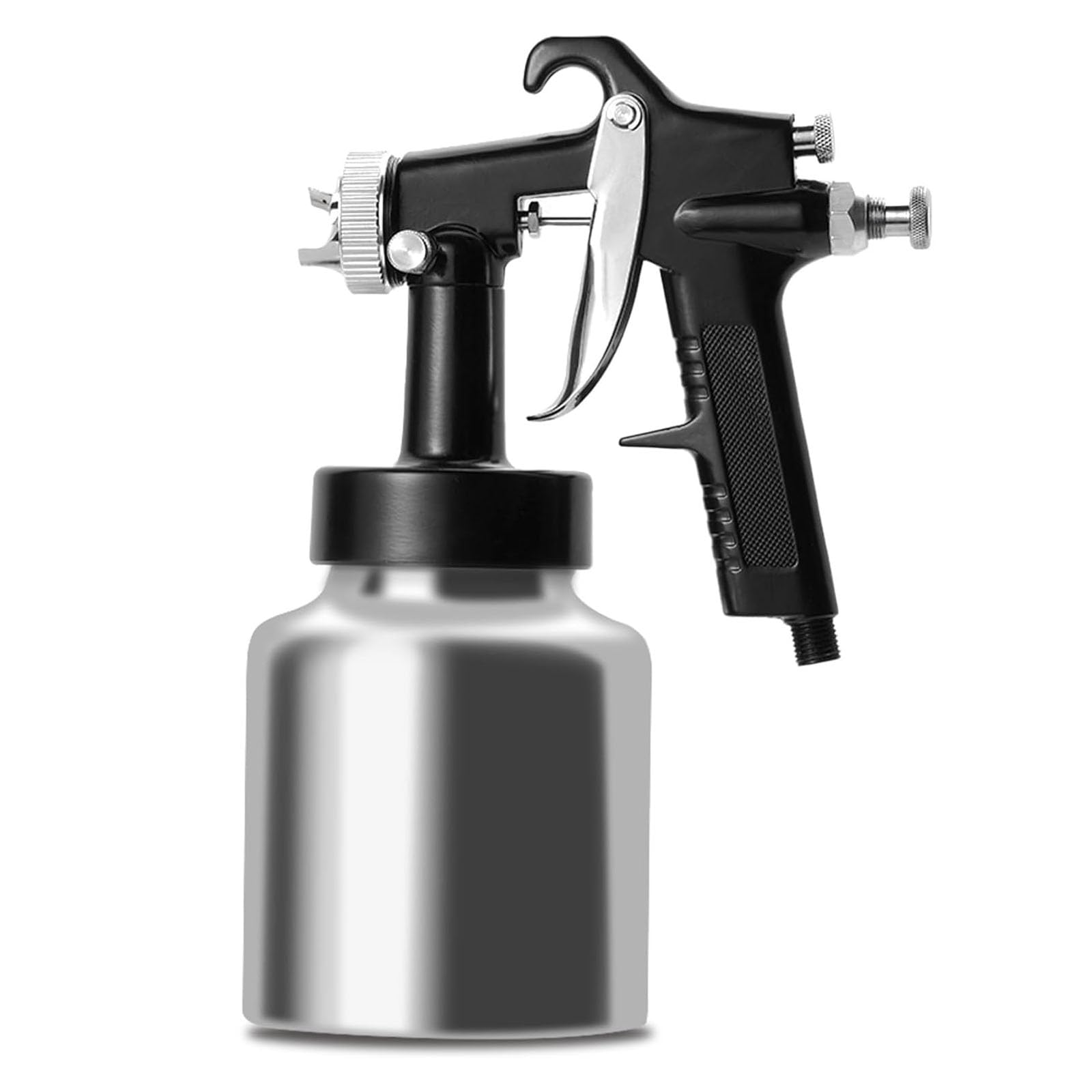 美容液 GUN PNTGREEN LVLP Siphon Spray Gun,Air Paint Sprayer with 2.0mm Nozzle
