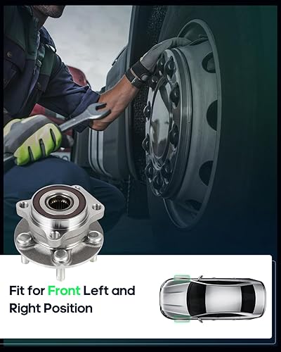 Miniatura 2 de SCITOO Conjunto de cubo de rodamiento de rueda delantera 513413 para Subaru Crosstrek 2016-2020, para Subaru Forester 2014-2018, para Subaru Impreza