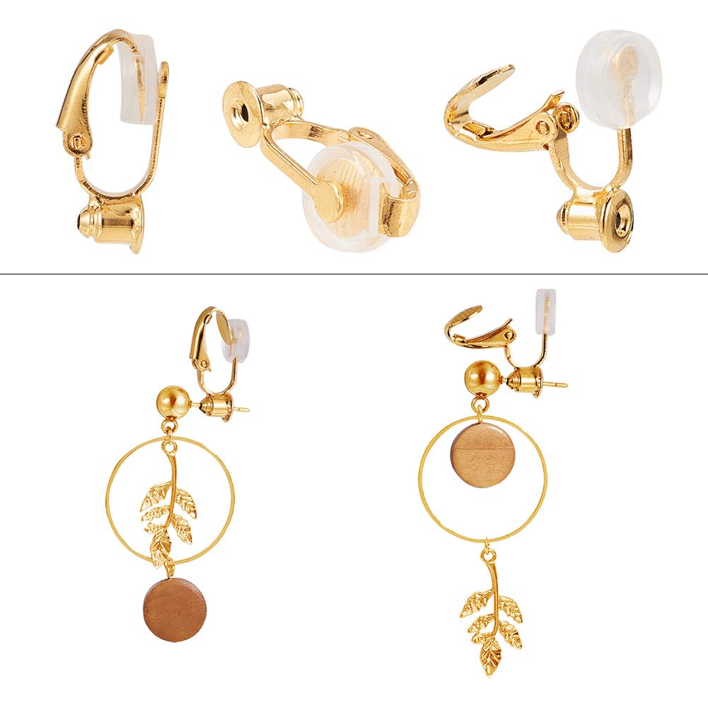 Clip Per Orecchini Senza Foro - Convertitore Indolore In Resina | Per Orecchie Non Forate