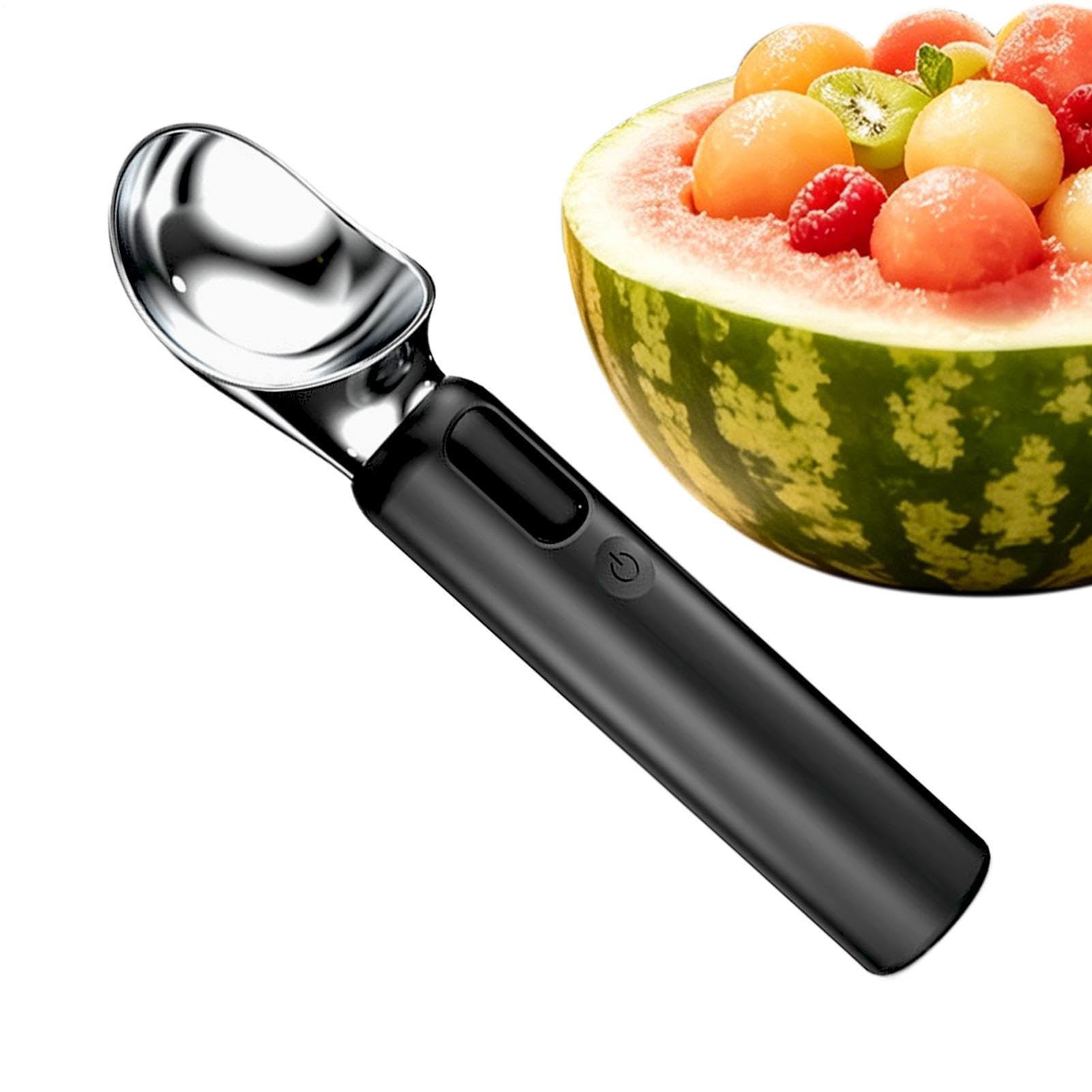 Esposizione di LED elettrica della 3-Speed del | Paletta elettrica resistente per gelato, burro, anguria, frutta, gelatina, mousse