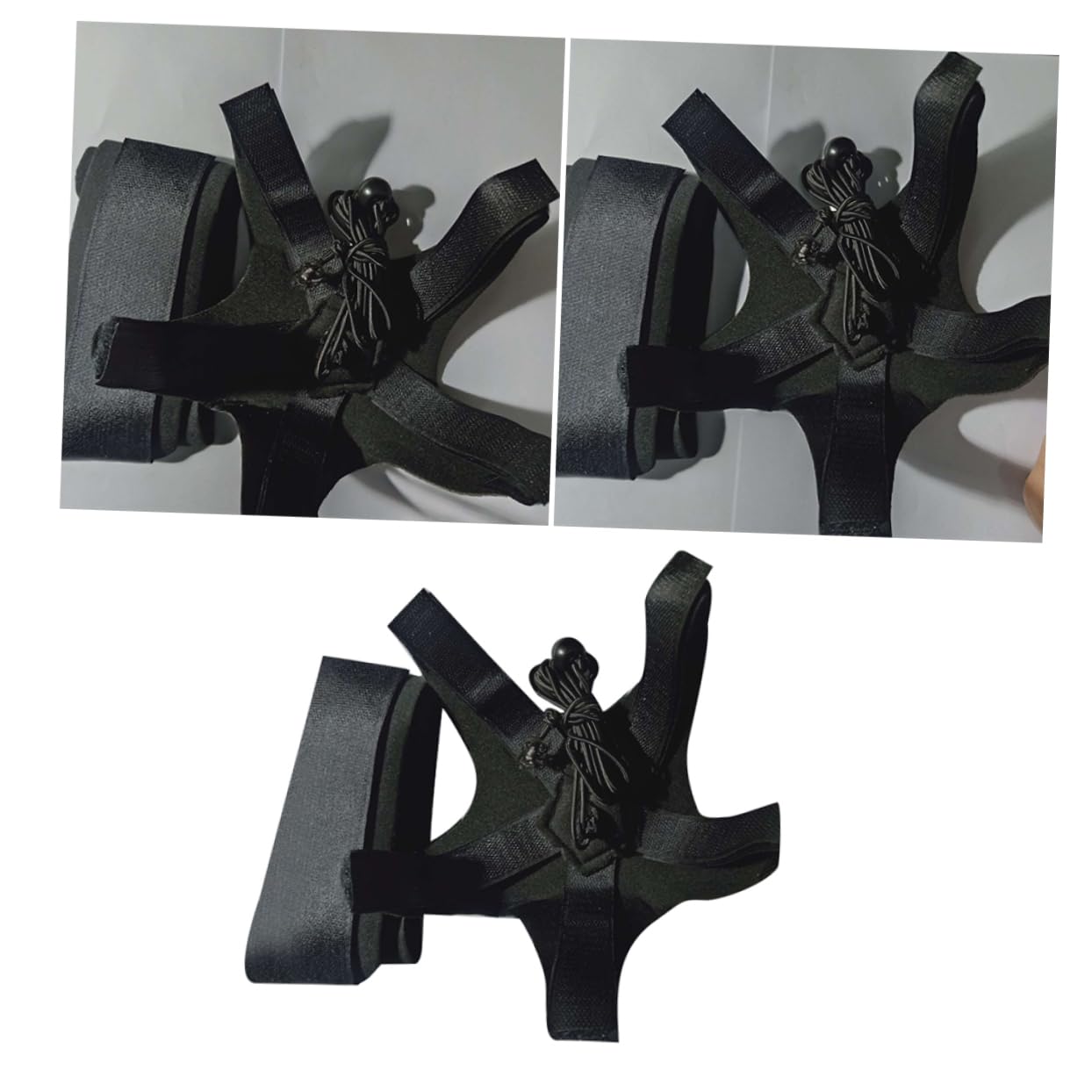 NULYLU Nylon Soccer Ball Bag Adjustable Strap Football Kick Trainer for Training Aid Goalkeeper Skills