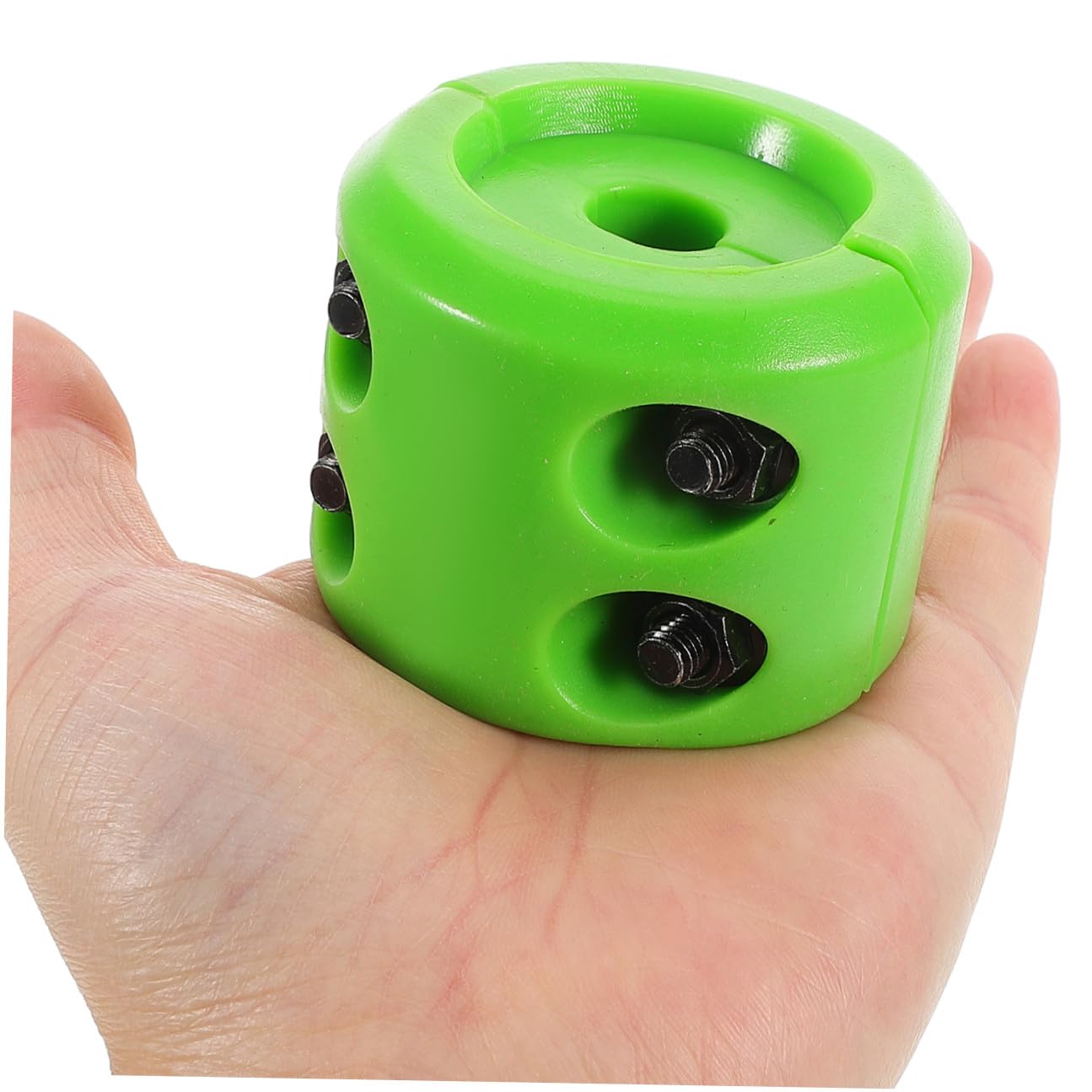 TOPBATHY Butée de Câble de Treuil en Caoutchouc Vert, Facile à Installer, Protection pour Câble Synthétique et Crochet de Treuil, pour Rangement Compact et Usage Mobile