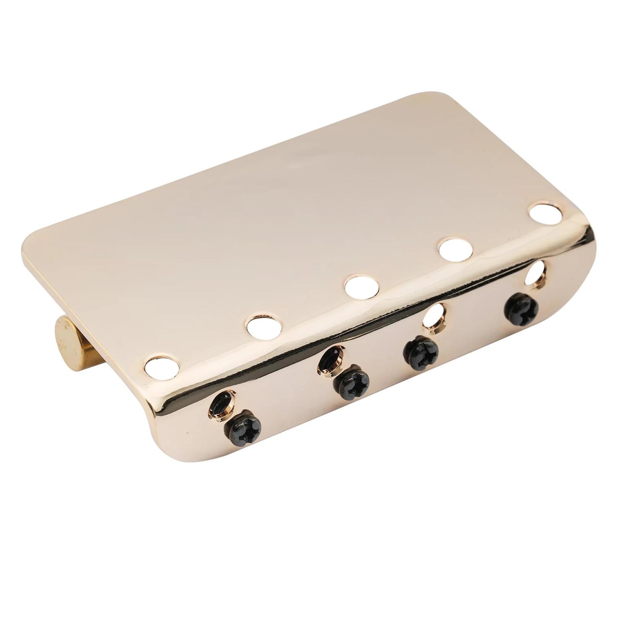 Sillín De Latón Para Puente De Bajo Accesorios Para Instrumentos De 4 Cuerdas | Puente de guitarra(Gold)
