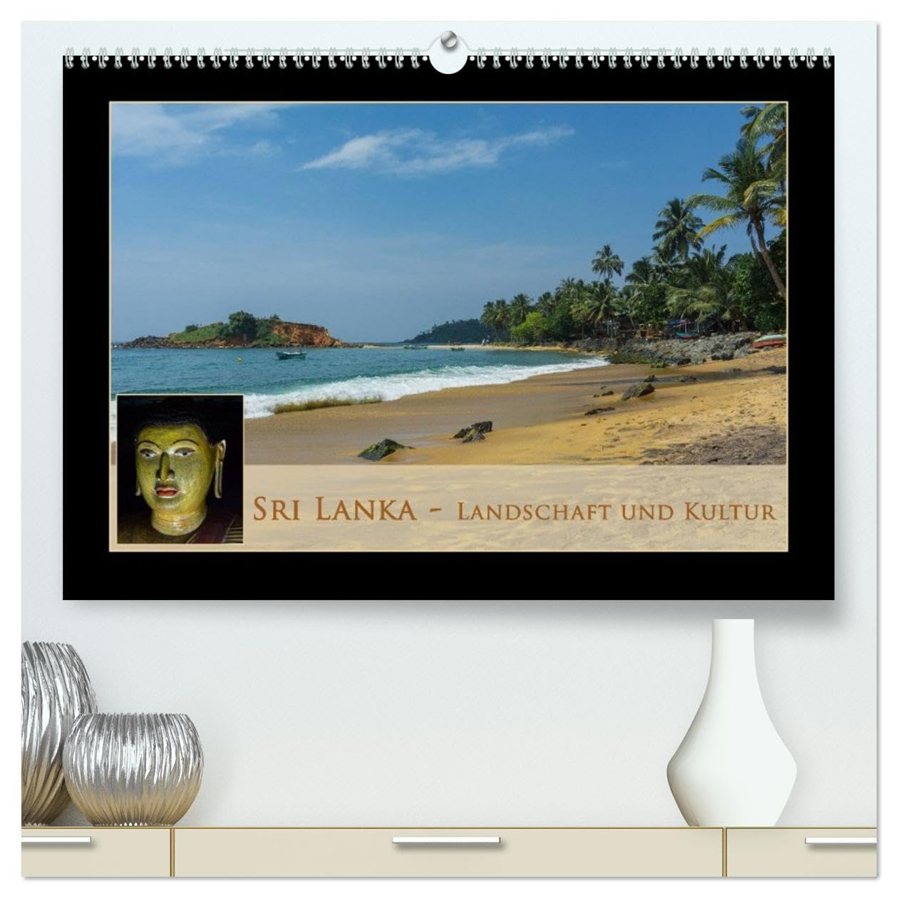 Sri Lanka - Landschaft und Kultur (hochwertiger Premium Wandkalender 2026 DIN A2 quer), Kunstdruck in Hochglanz: Sri Lanka - Tropische Insel mit jahrtausendealter Kultur (CALVENDO Orte)