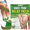 Parches de calor para el alivio del dolor de rodillas 24PCs Manos Codos Hombros Parche de Ajenjo Parche de calor Moxibustión Ingredientes Naturales Efecto Calor