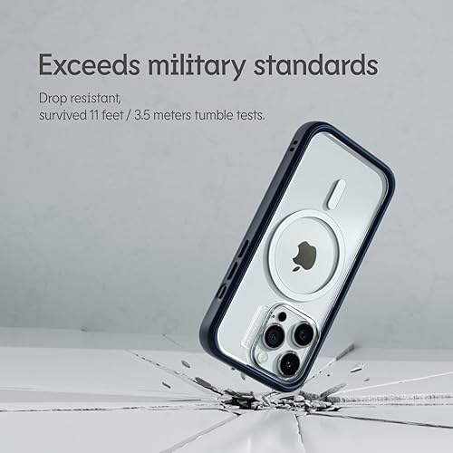 Miniatura 2 de RhinoShield Funda modular compatible con MagSafe para iPhone 15 Pro Max  Mod NX - Fuerza de tracción magnética superior, funda protectora resistente