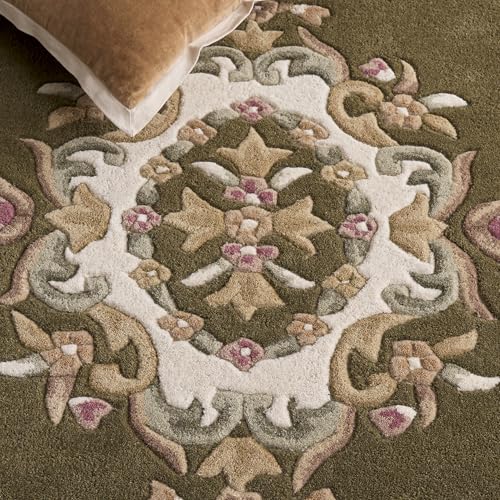 Tapete decorativo SAFAVIEH 5' x 8' Handmade Wool miniatura 5
