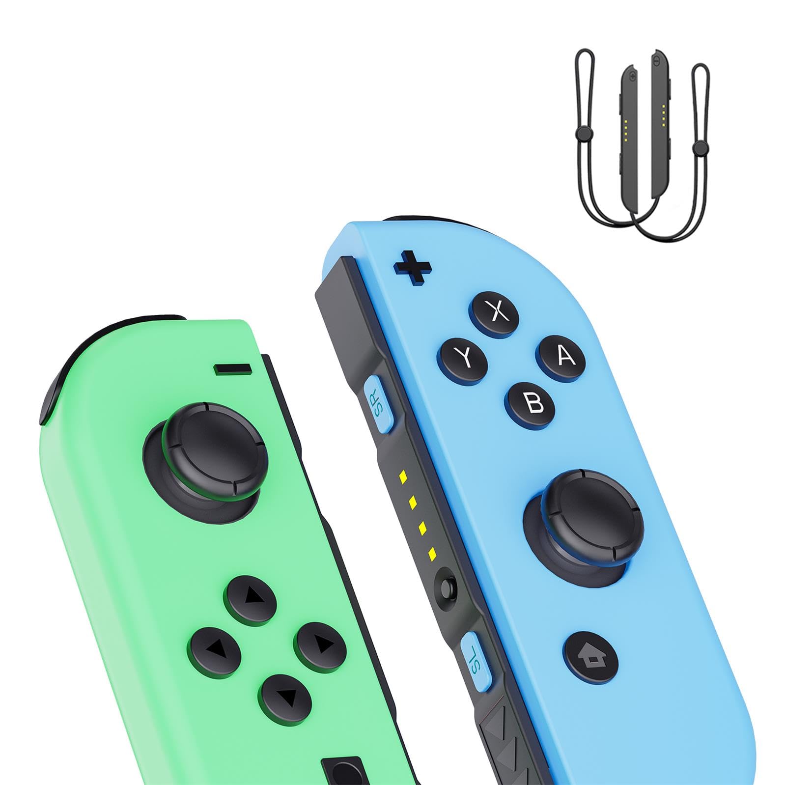 Loofu Mando para Switch, L/R Mandos Inalambricos para Switch/Lite/OLED con Gyro Axis/Dual Vibración/Activation/Capture d'écran