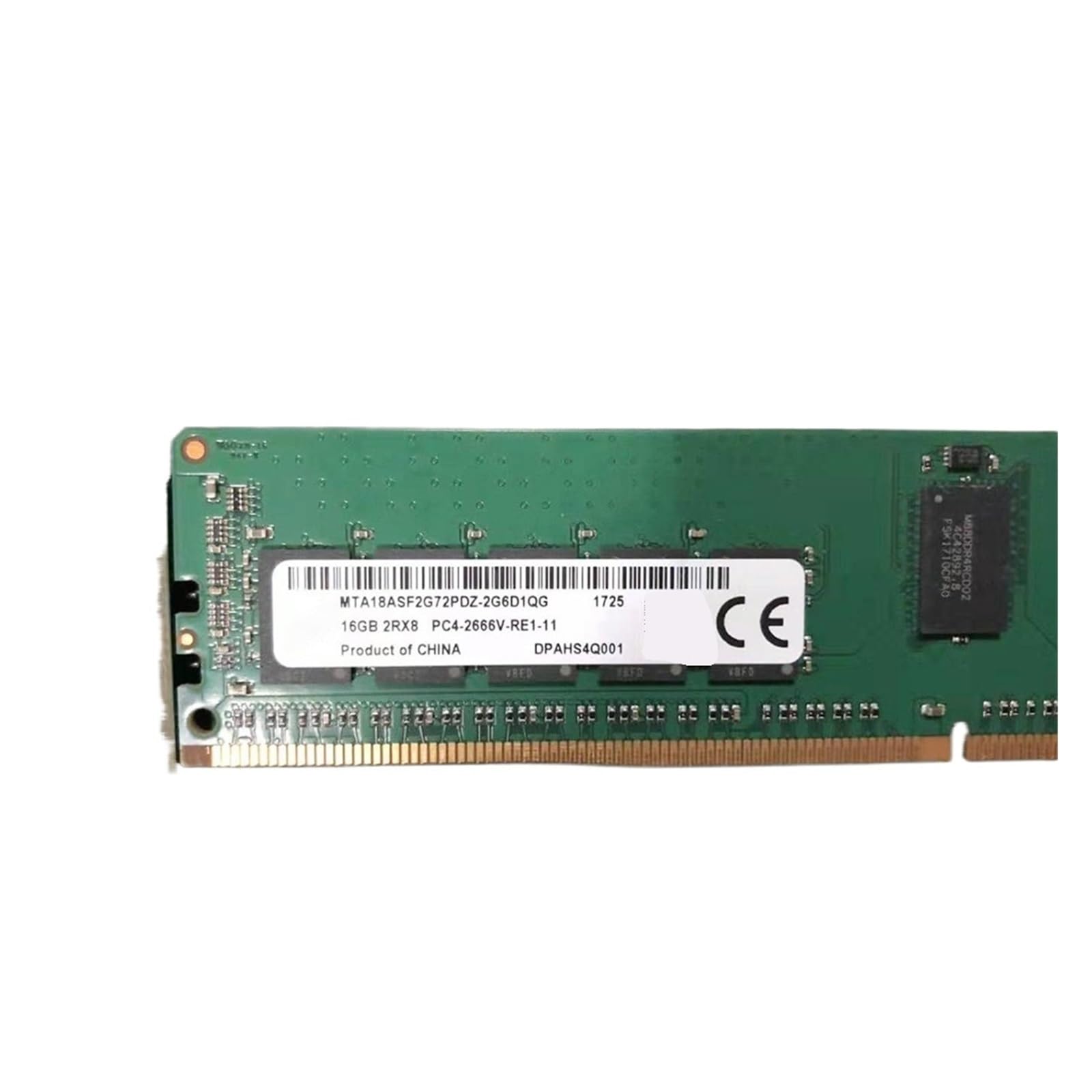 BALYDLUL 1PCS MTA18ASF2G72PDZ-2G6D1 16GB 16G 2RX8 PC4-2666V DDR4 RAM