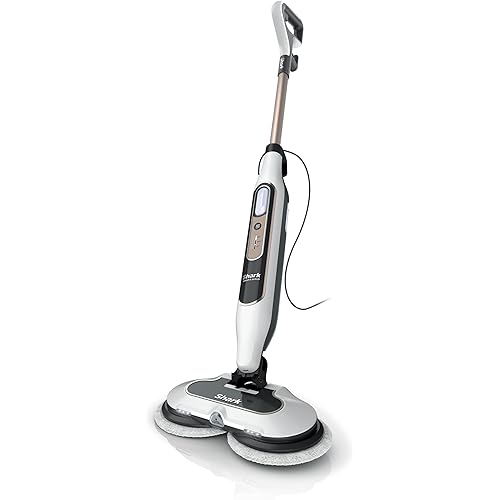 Shark S8201 Steam & Scrub with Steam Blaster Technology All-in-One Hard Floor Steam Mop with 3 Steam Modes & LED Headlights, Bronze (Renewed)