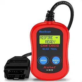 Scanner Automotivo OBD2 Portátil MaxiScan MS300 Autel – Leitor de Códigos, Apaga Falhas e Diagnóstico em Tempo Real