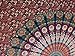 DIYANA IMPEX Indian Peacock Mandala Cotton Hippie Tapestry Door Curtain Decor Window Curtains Drape Room Curtain Balcony