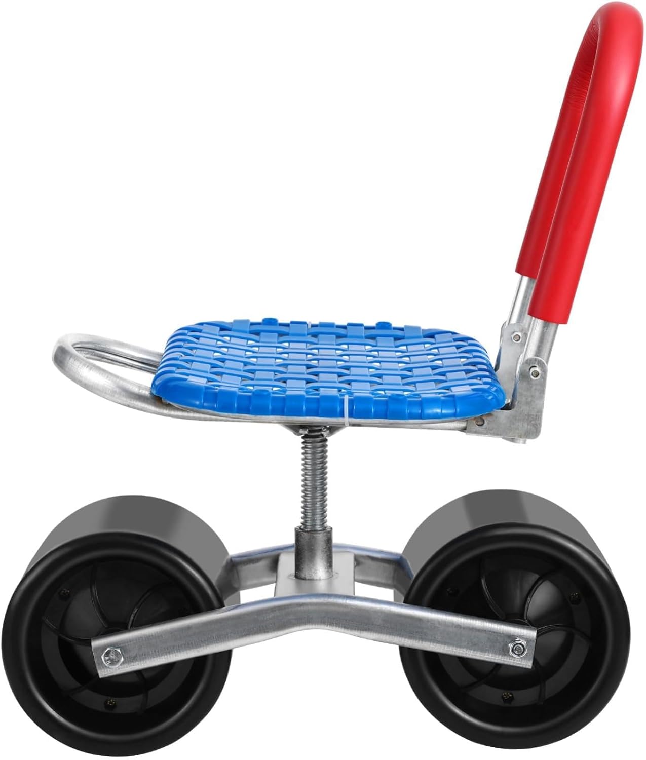 Height Adjustable Swivel Garden Stool with Wheels Portable Folding Gardening Chair for Compact Design for Outdoor Use Gardening Tool for Comfort and Convenience