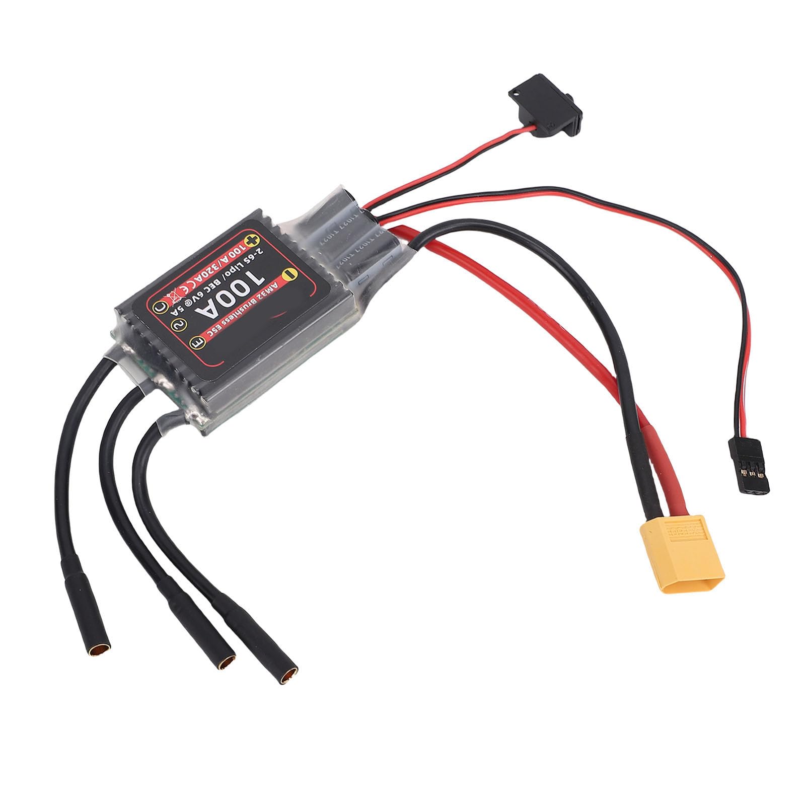 YUYTE Regulator Obrotów 100A Brushless ESC do Silników Outrunner 3532 3542,