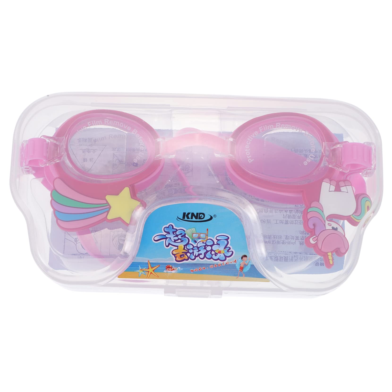 BESPORTBLE occhialini da nuoto per bambini occhiali per i più piccoli occhialini da nuoto adorabili occhiali per uomo occhialini per bambini occhiali per bambini di 3 anni PC