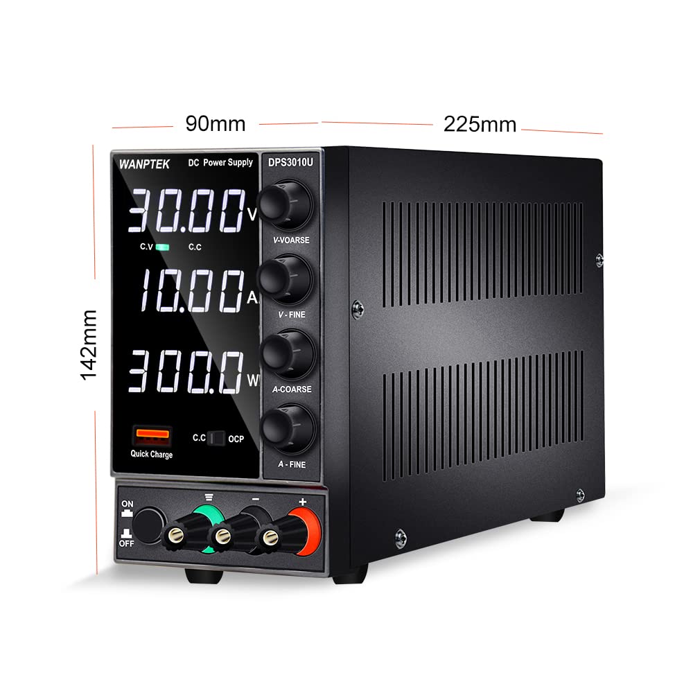 Labornetzteil, Dps605u. Labor DC Stromversorgung einstellbar LED-Ziffern-Laborbank-Stromquelle 6 0V 30V 5A. Spannungsregler-Switch. DIY.