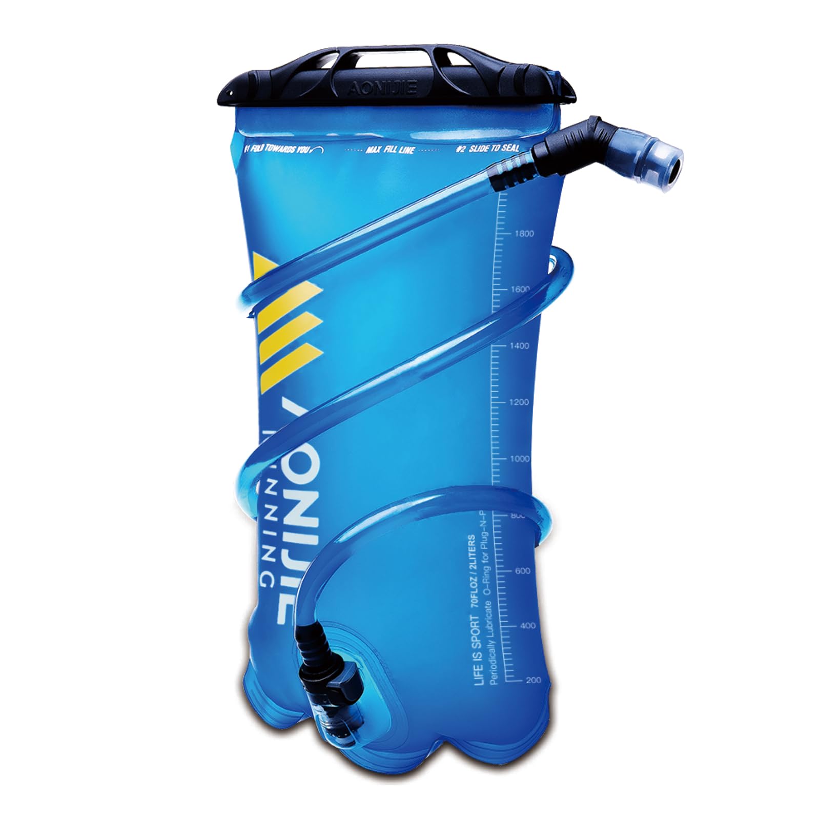 TRIWONDER Hydration Bladder Water Reservoir 1.5 Liter 2L 3L BPA Free Water Bladder for Running Cycling Hiking Camping Backpack
