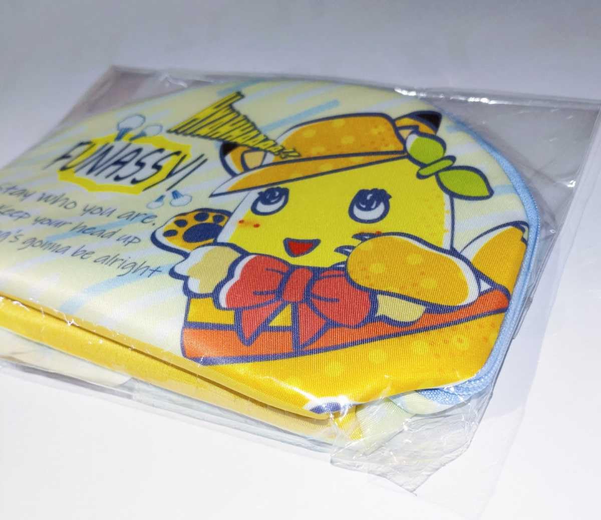 ふなっしー　お顔シェルポーチ　新品　未使用　未開封　ポーチ　メイクポーチ　小物入 ふなっしー お顔シェルポーチ 新品 未使用 未開封 ポーチ メイク