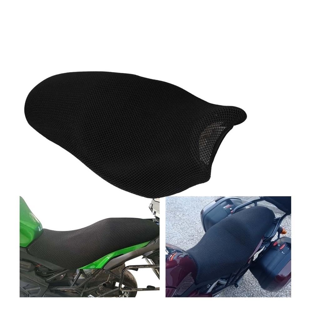 Cojín Asiento Motocicleta para Kaw&asaki Ver&sys 650 Ver&sys650 Funda Protectora para Asiento De Motocicleta Protector Solar Transpirable Disipación De Calor Malla 3D